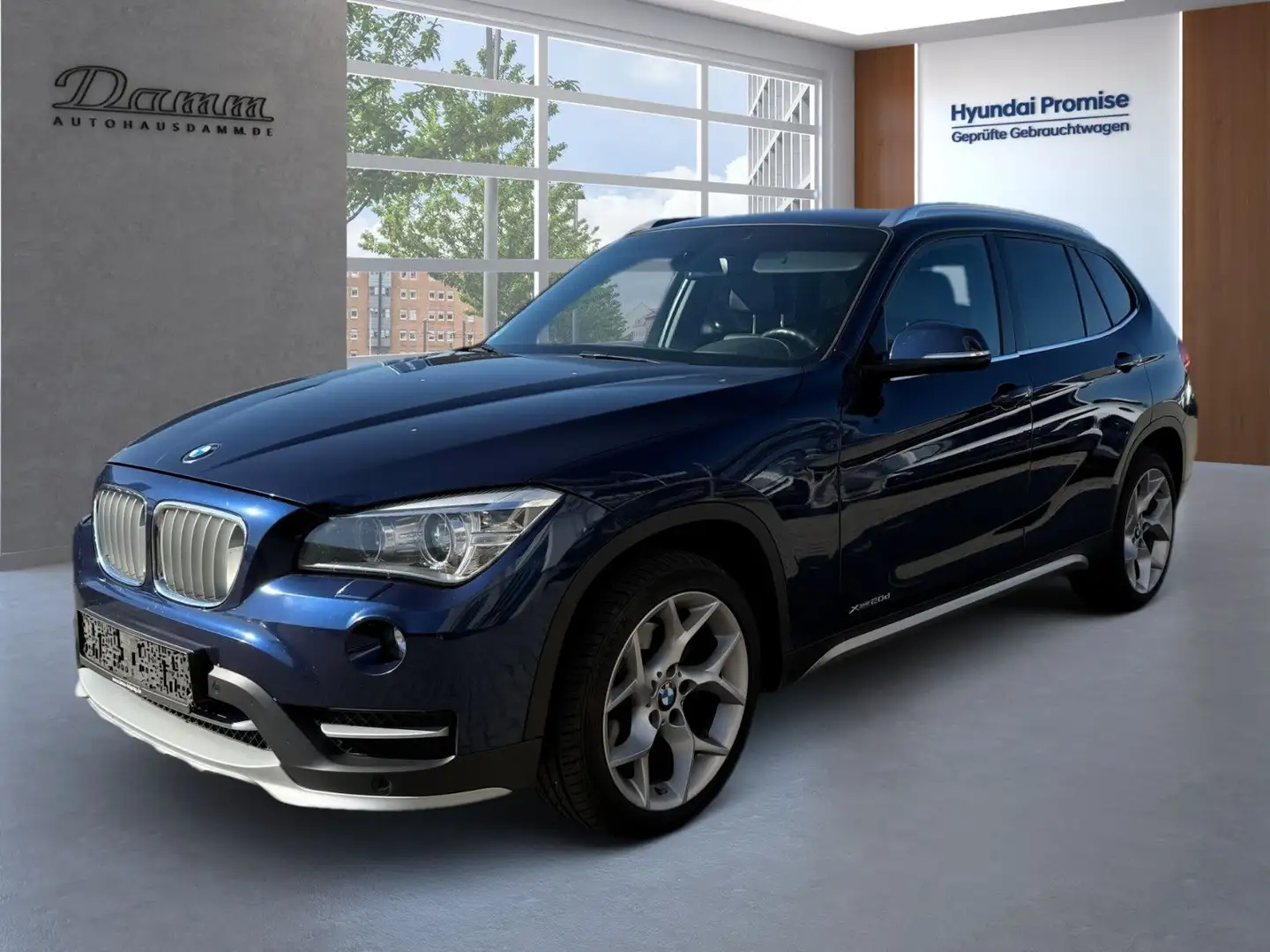 BMW X1 Baureihe X1 20 d xDrive Modrá - 1
