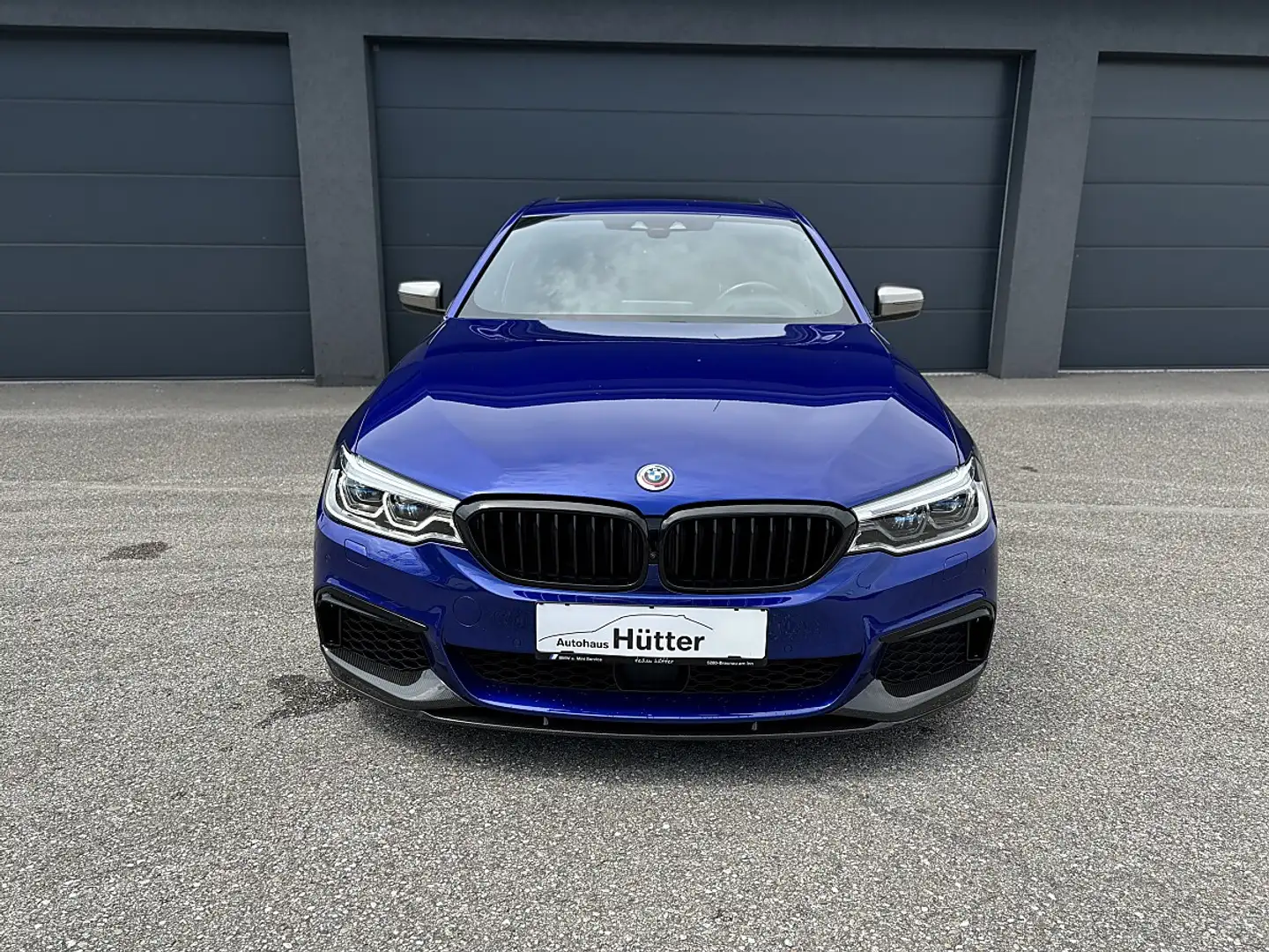 BMW M550 i xDrive Aut. Blau - 2
