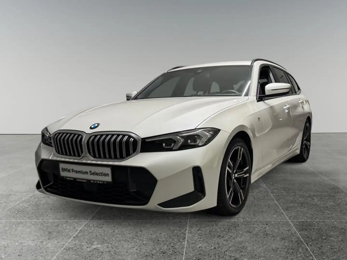 BMW 320 Touring Blanc - 1