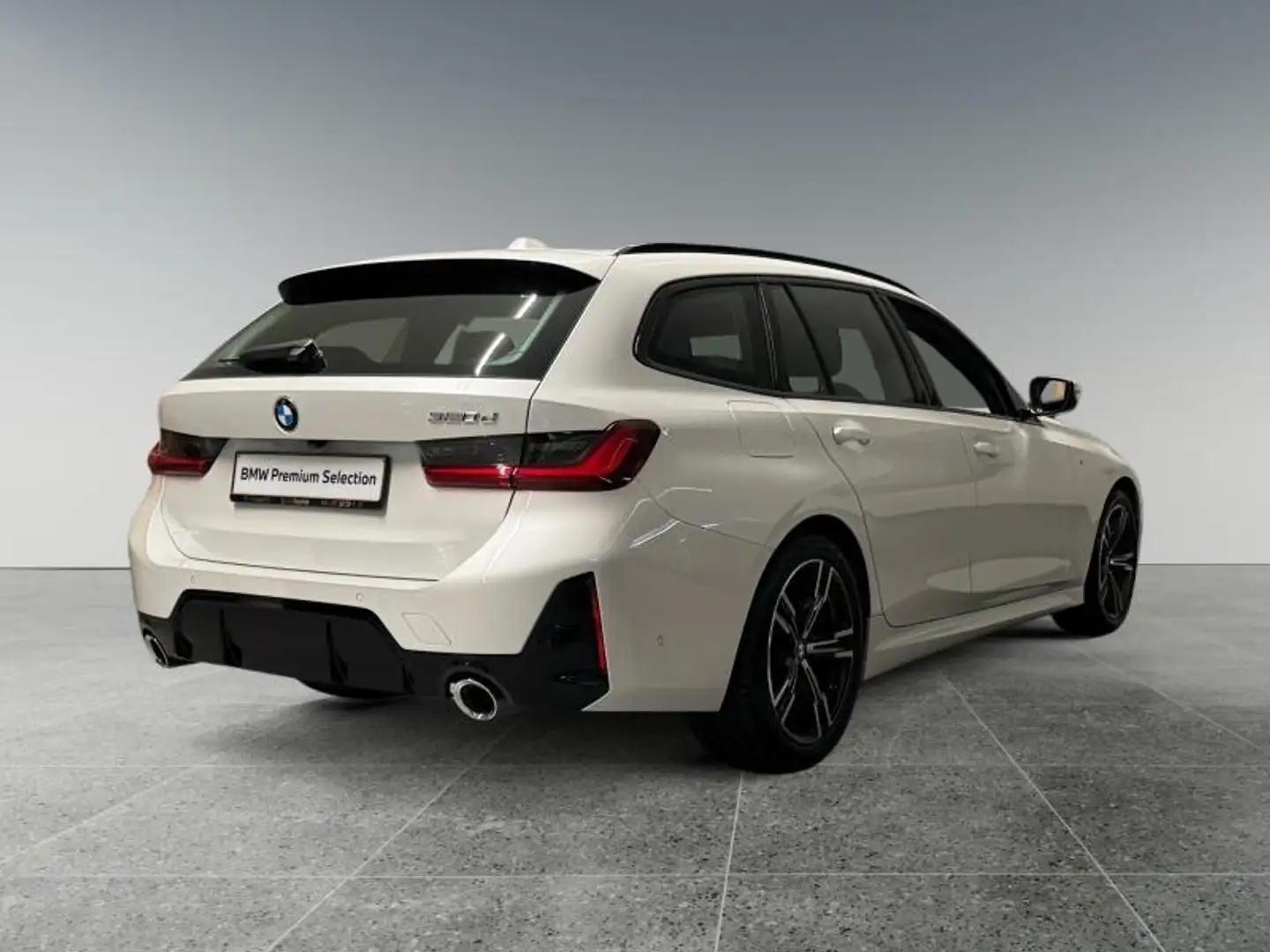 BMW 320 Touring Blanc - 2