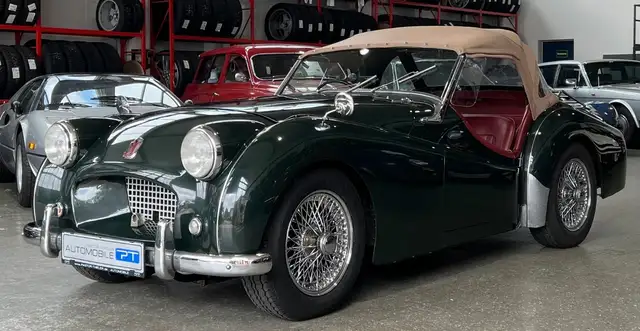 Triumph TR 2  RHD mit Top Historie