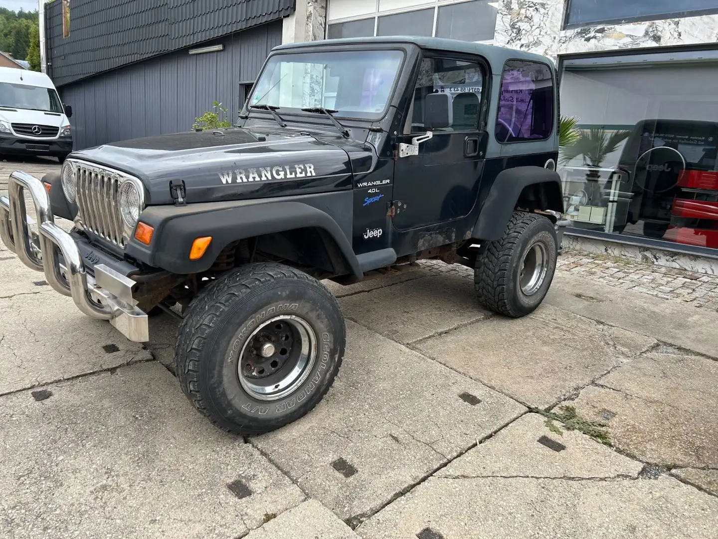 Jeep Wrangler Sport 4.0 Fekete - 1