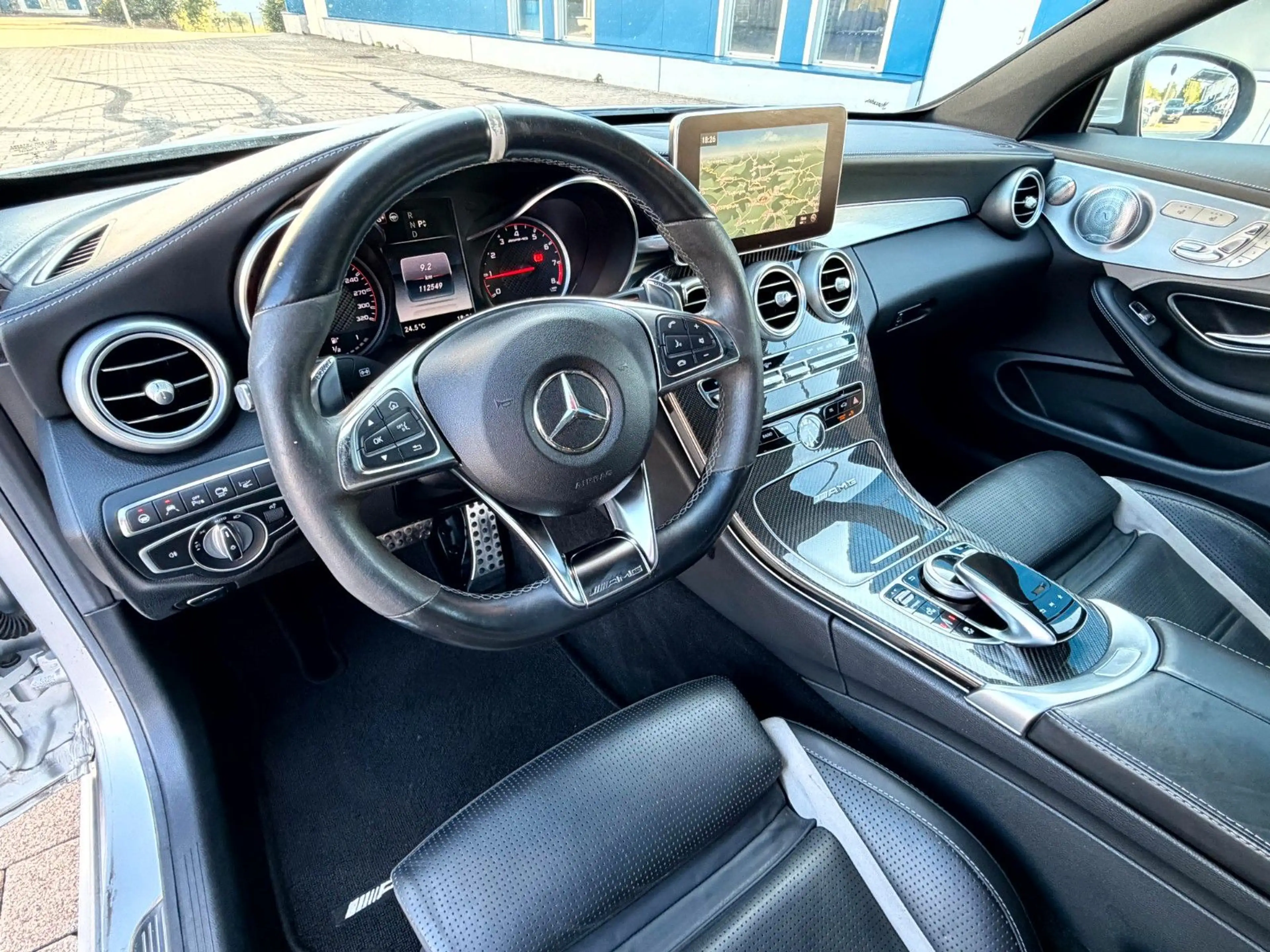 Mercedes-Benz C 63 AMG C 63 S AMG Drivers_SporAb_HUD_360°_Burme_Keramik — photo 12