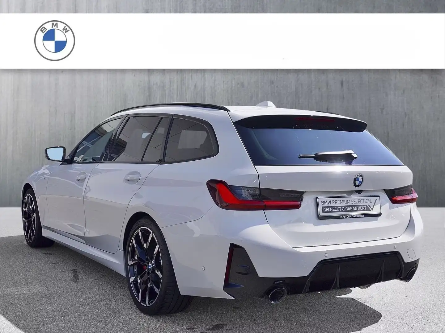 BMW 320 320d 48V xDrive Touring MY 25 Msport Pro CAMERA 3 Bianco - 2