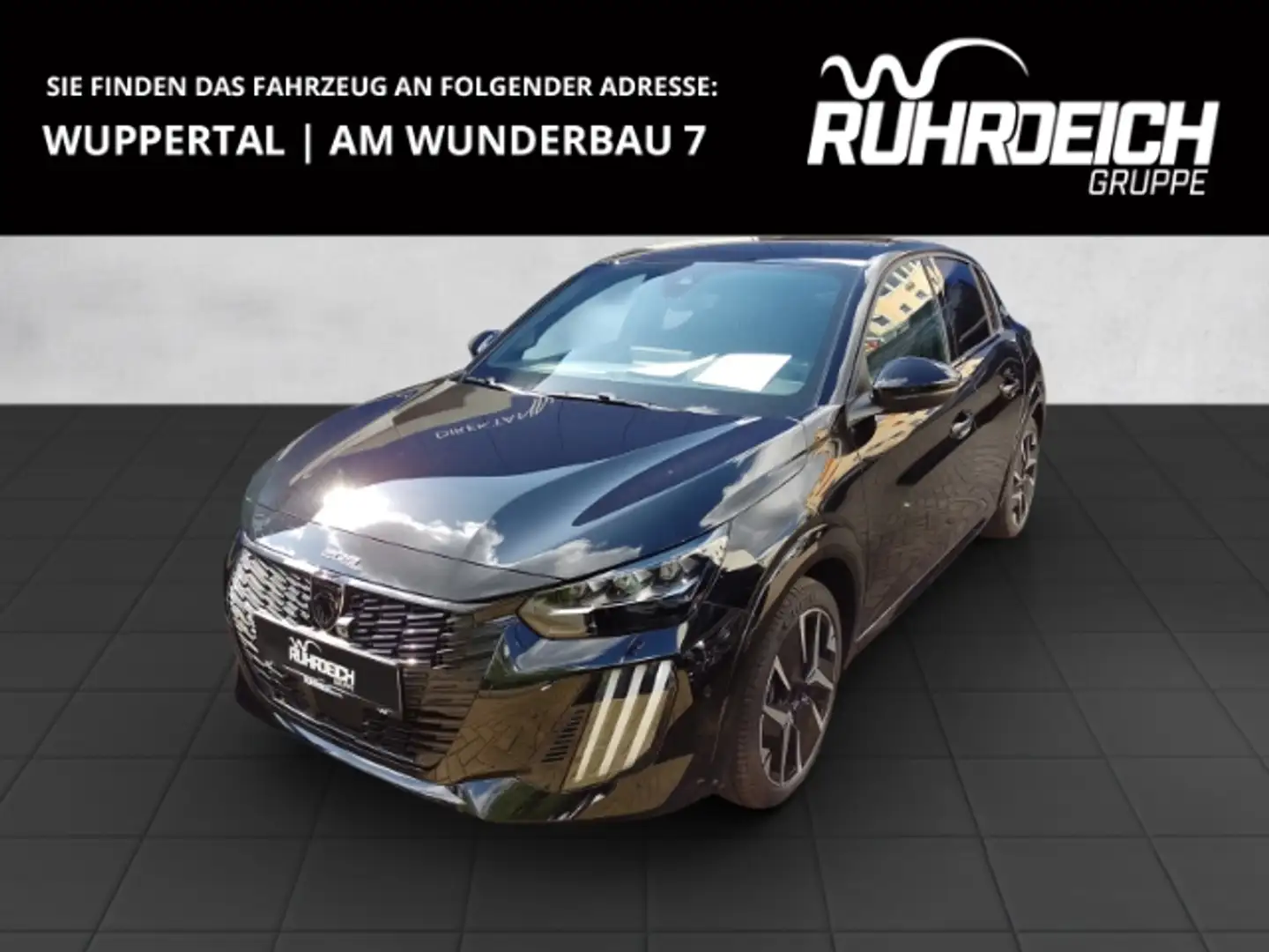 Peugeot 208 e-GT Elektromotor 156 Navi 360°LED CarPlay Negro - 1