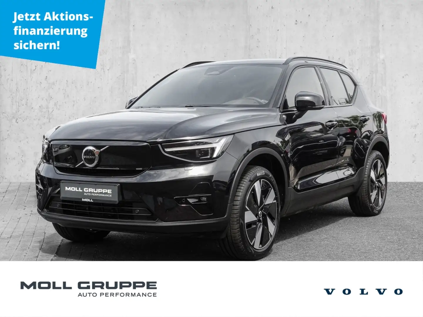 Volvo EX40 RWD Plus Dark MATRIX ACC AUT EL.HECK KAM LM Schwarz - 1