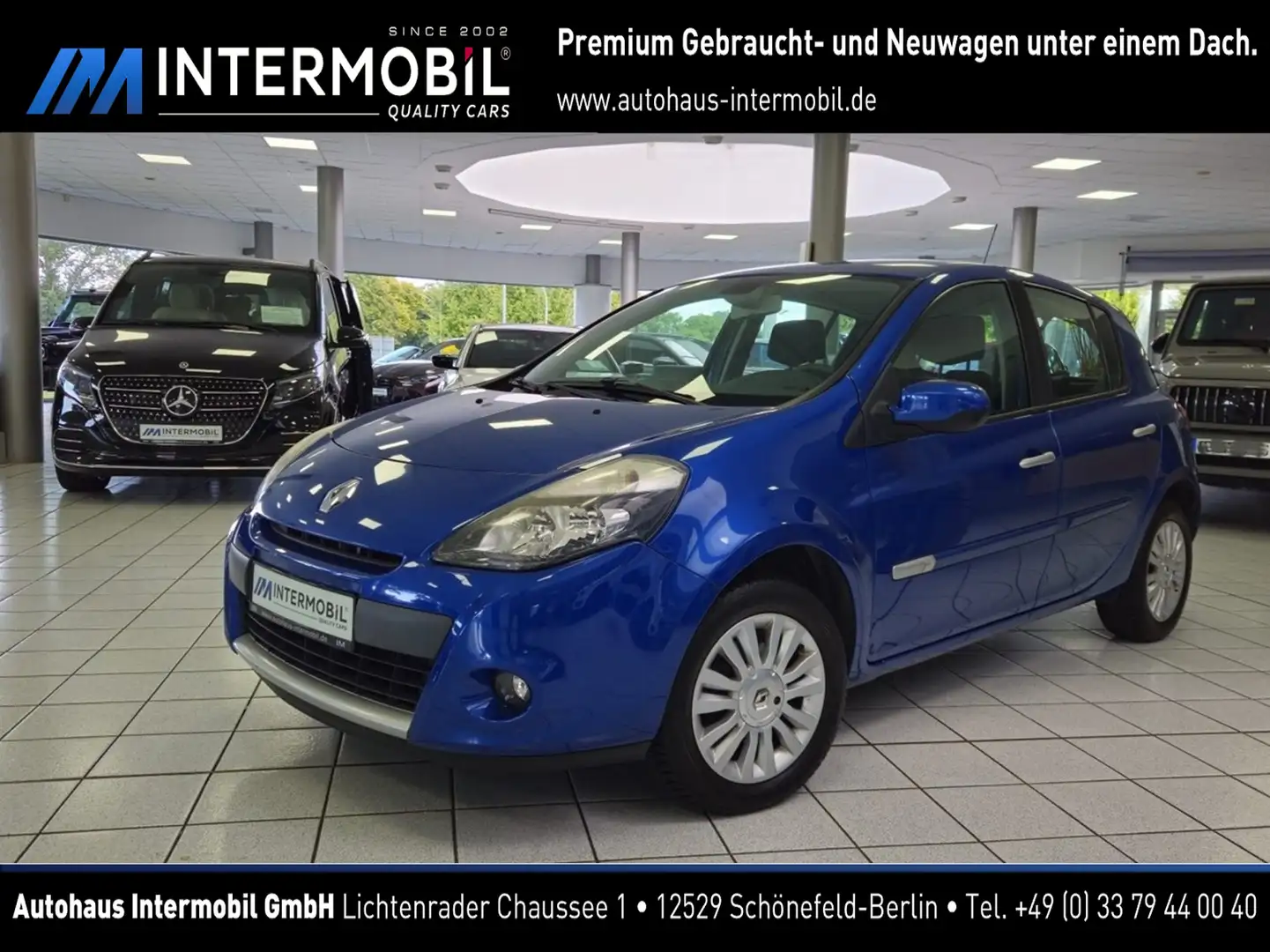 Renault Clio 1.2 Dynamique*Navi*Klimaautomatik* Blau - 1