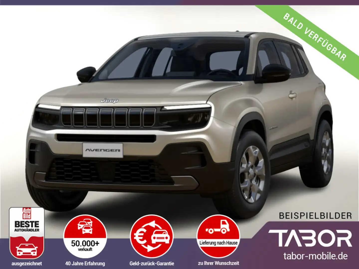 Jeep Avenger 1.2 MHEV 110 DTC Longitude SHZ LED PDC Grijs - 1