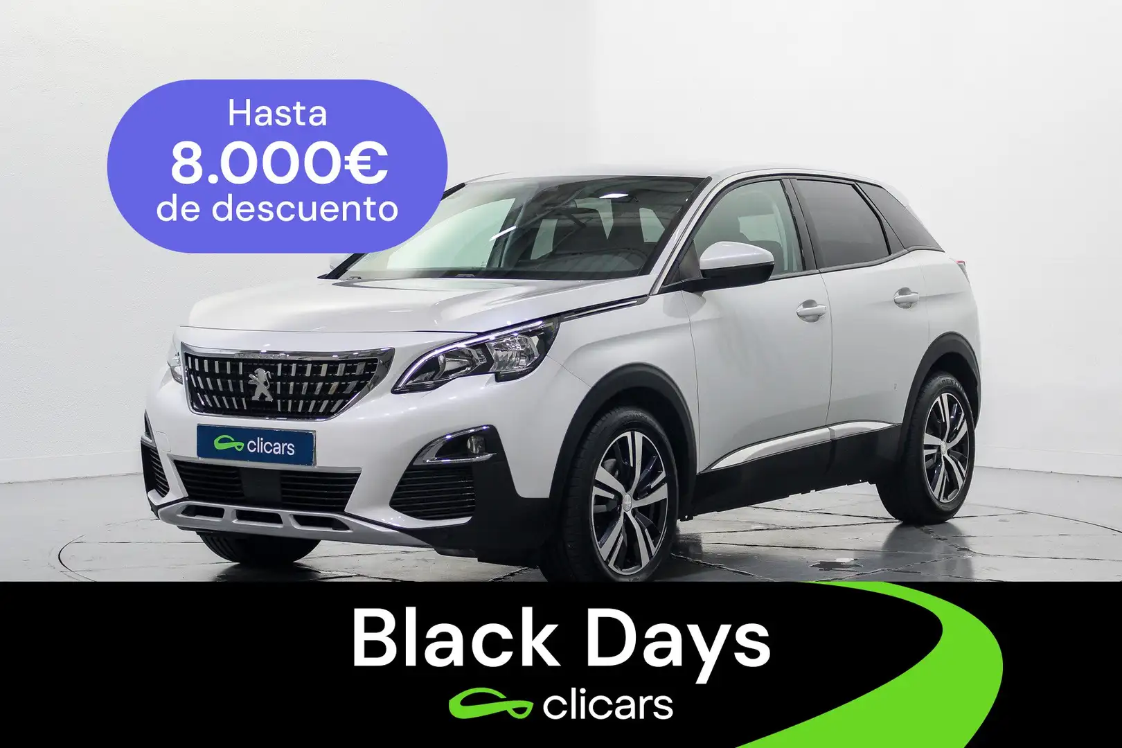 Peugeot 3008 1.2 S&S PureTech Allure 130 Blanc - 1
