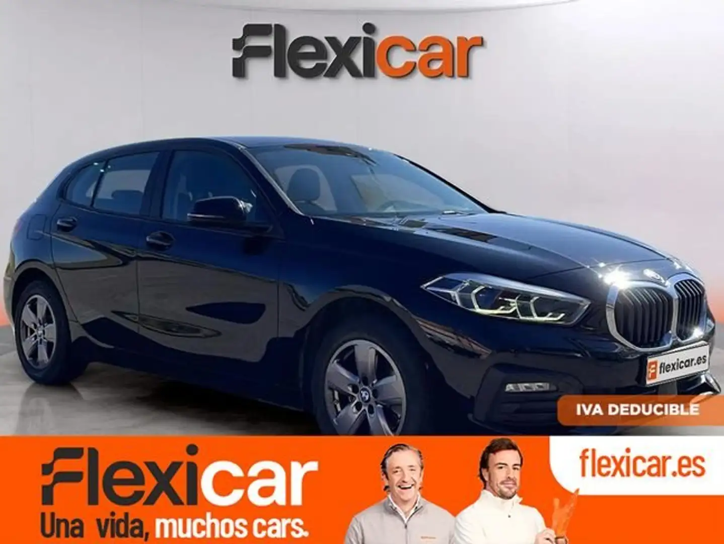 BMW 118 118d Noir - 1