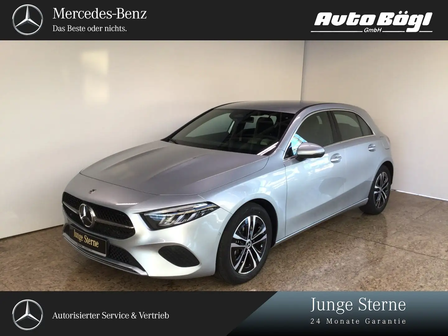 Mercedes-Benz A 200 A 200 Progressive Line Advanced/MBUX/V-Distr. Navi Silber - 1
