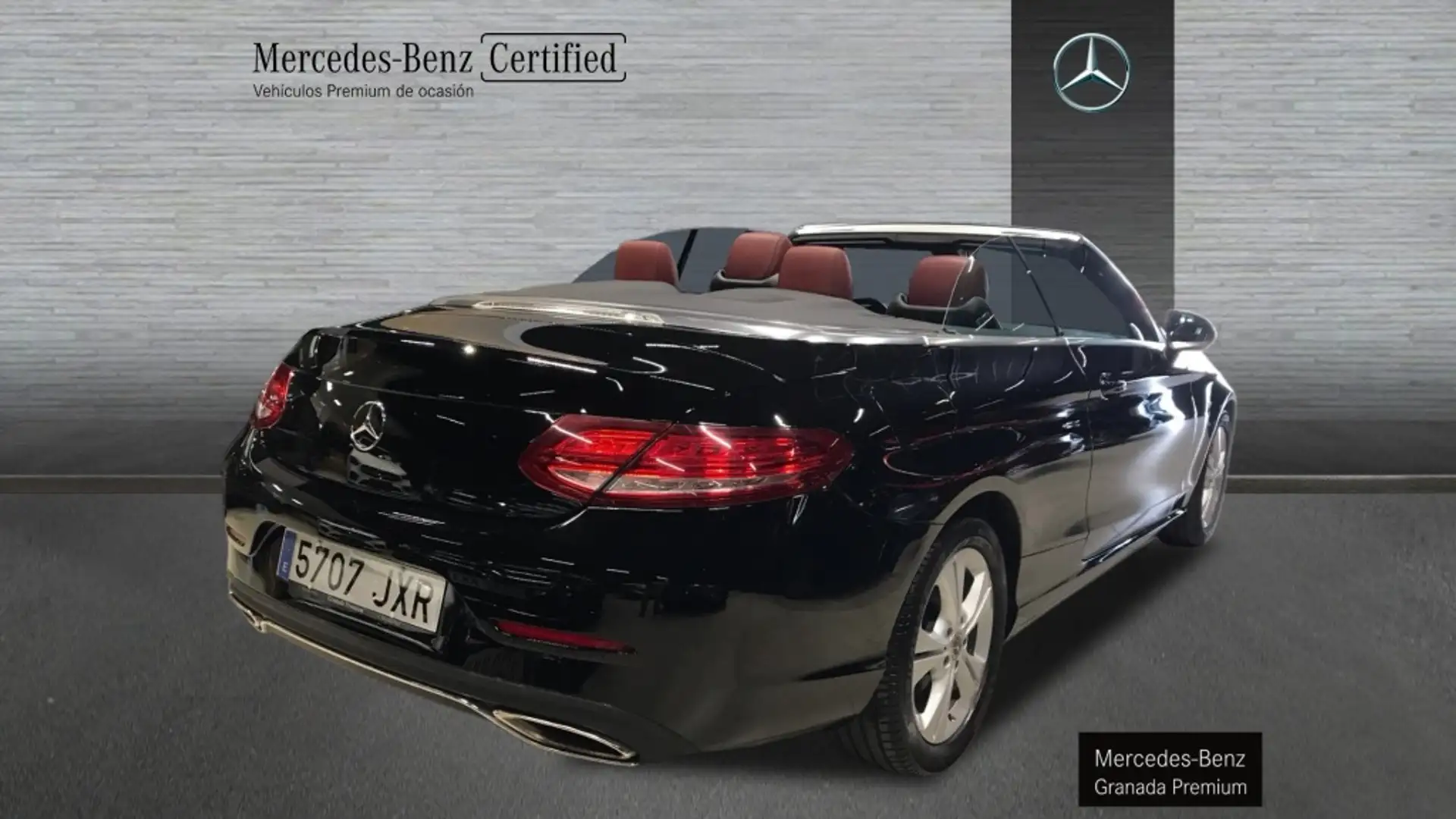 Mercedes-Benz C 200 -CLASS CABRIO AMG LINE Schwarz - 2
