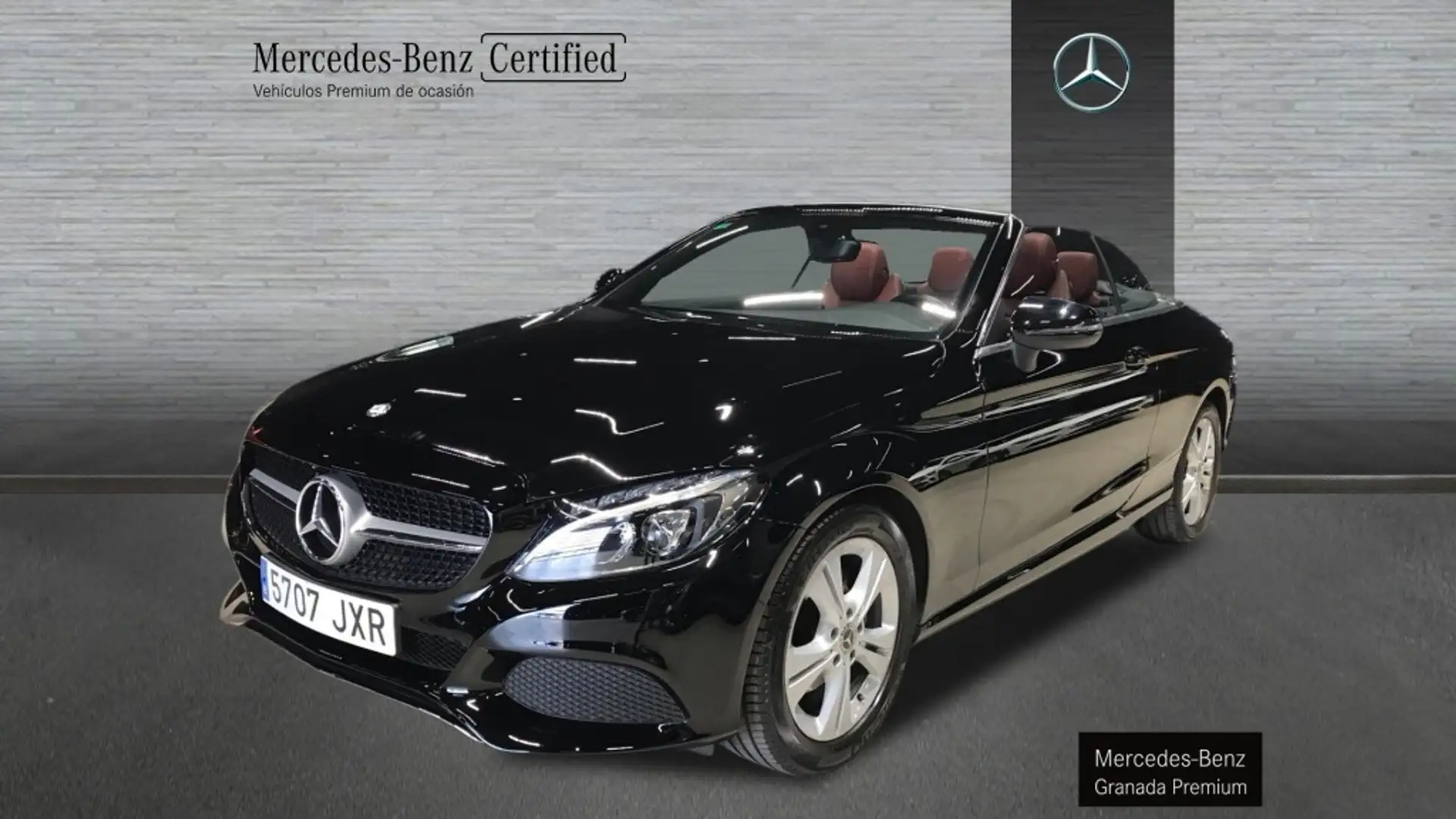Mercedes-Benz C 200 -CLASS CABRIO AMG LINE Schwarz - 1