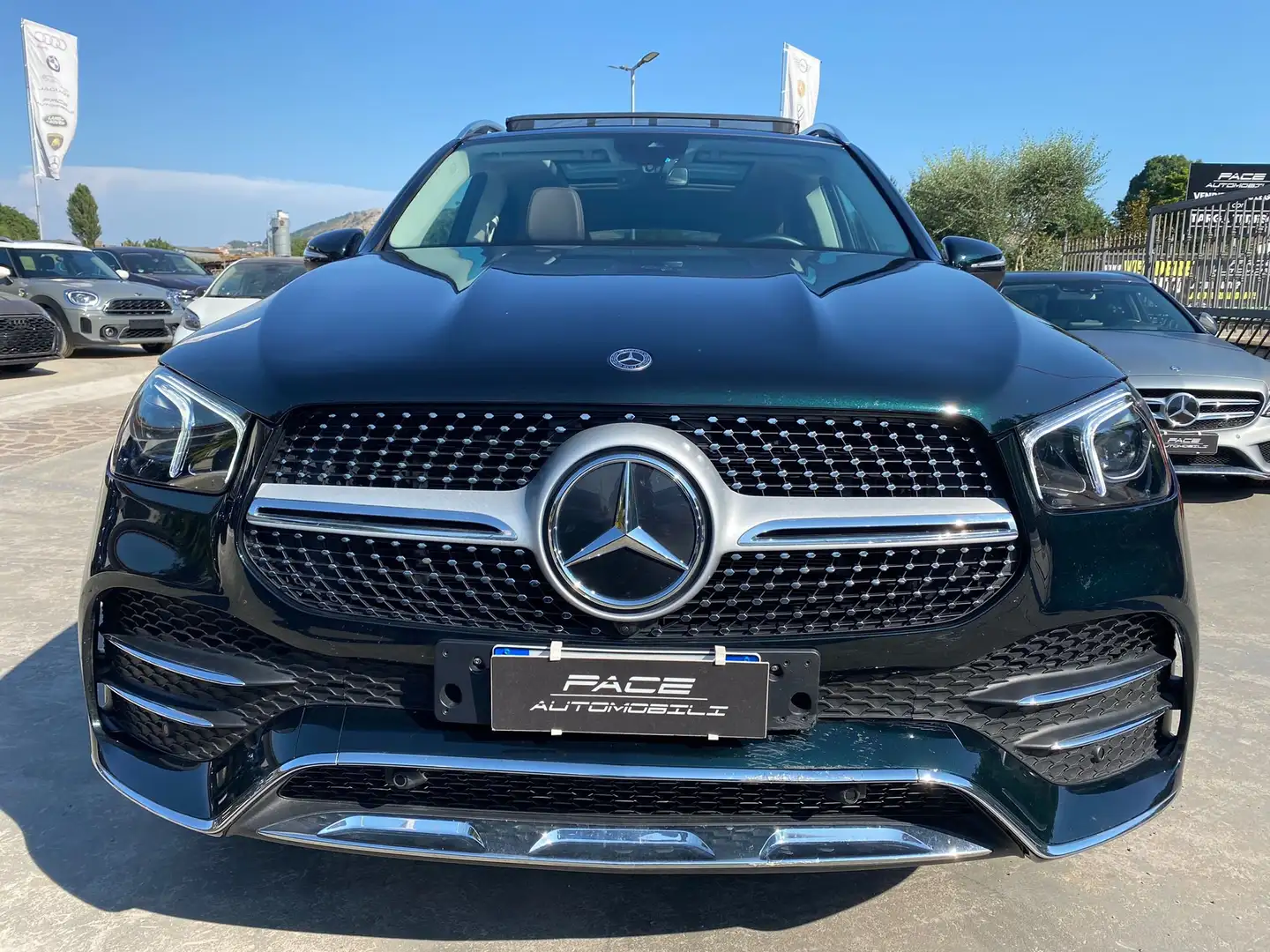 Mercedes-Benz GLE 300 4MATIC TETTO AMG PREMIUM LED KAMERA PDC 21" Verde - 2