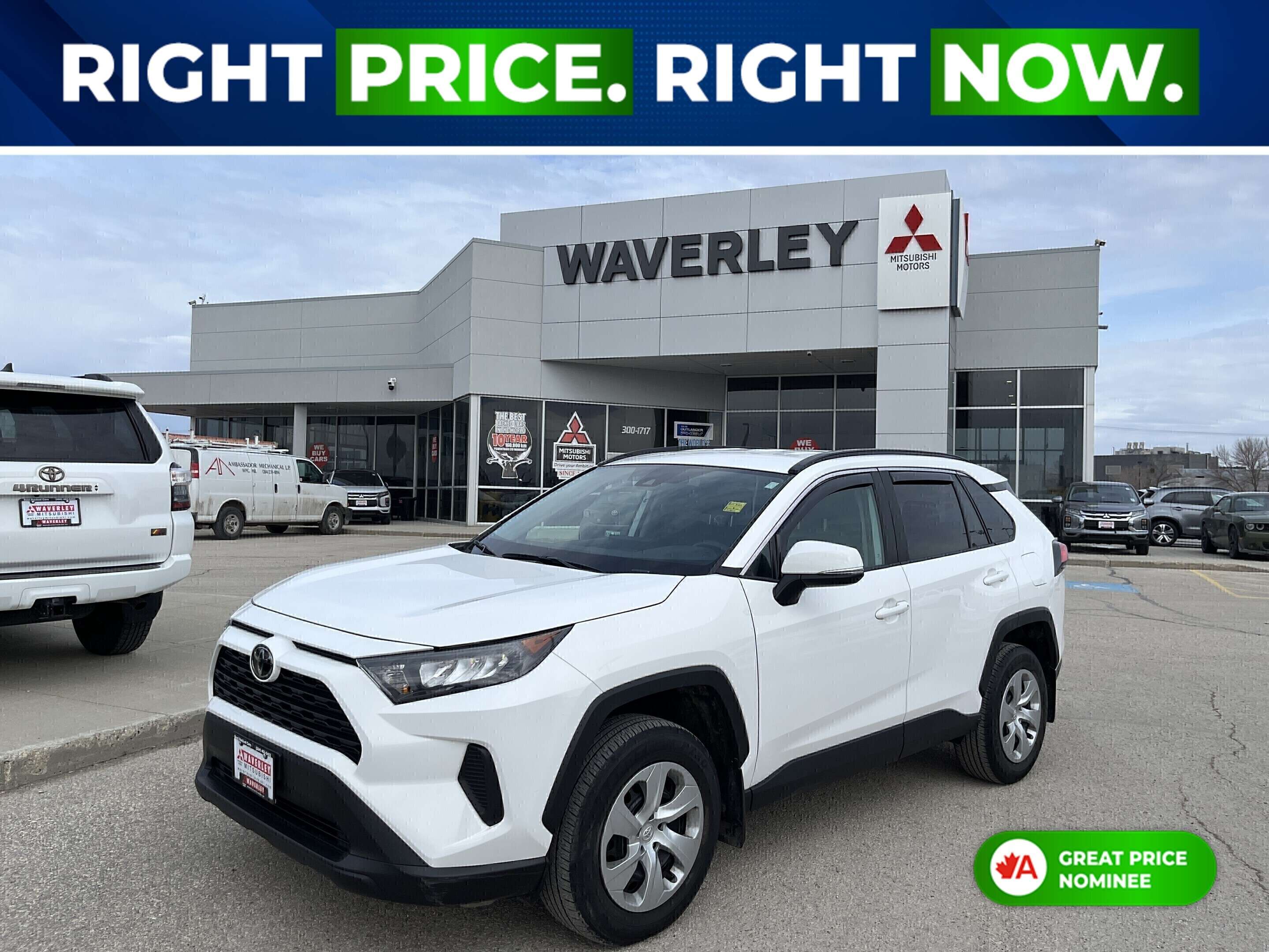 White 2021 Toyota RAV4 SUV / Crossover All-Wheel Drive 8-Speed Automatic