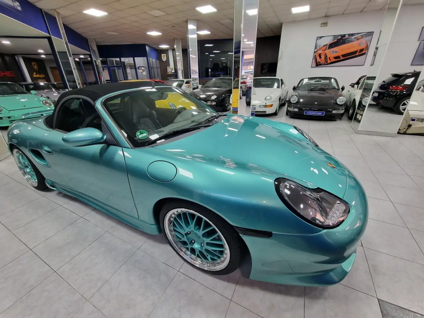 Porsche Boxster Descapotable Automático de 3 Puertas Groen - 1