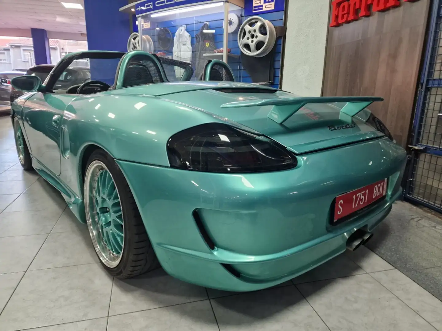 Porsche Boxster Descapotable Automático de 3 Puertas Groen - 2