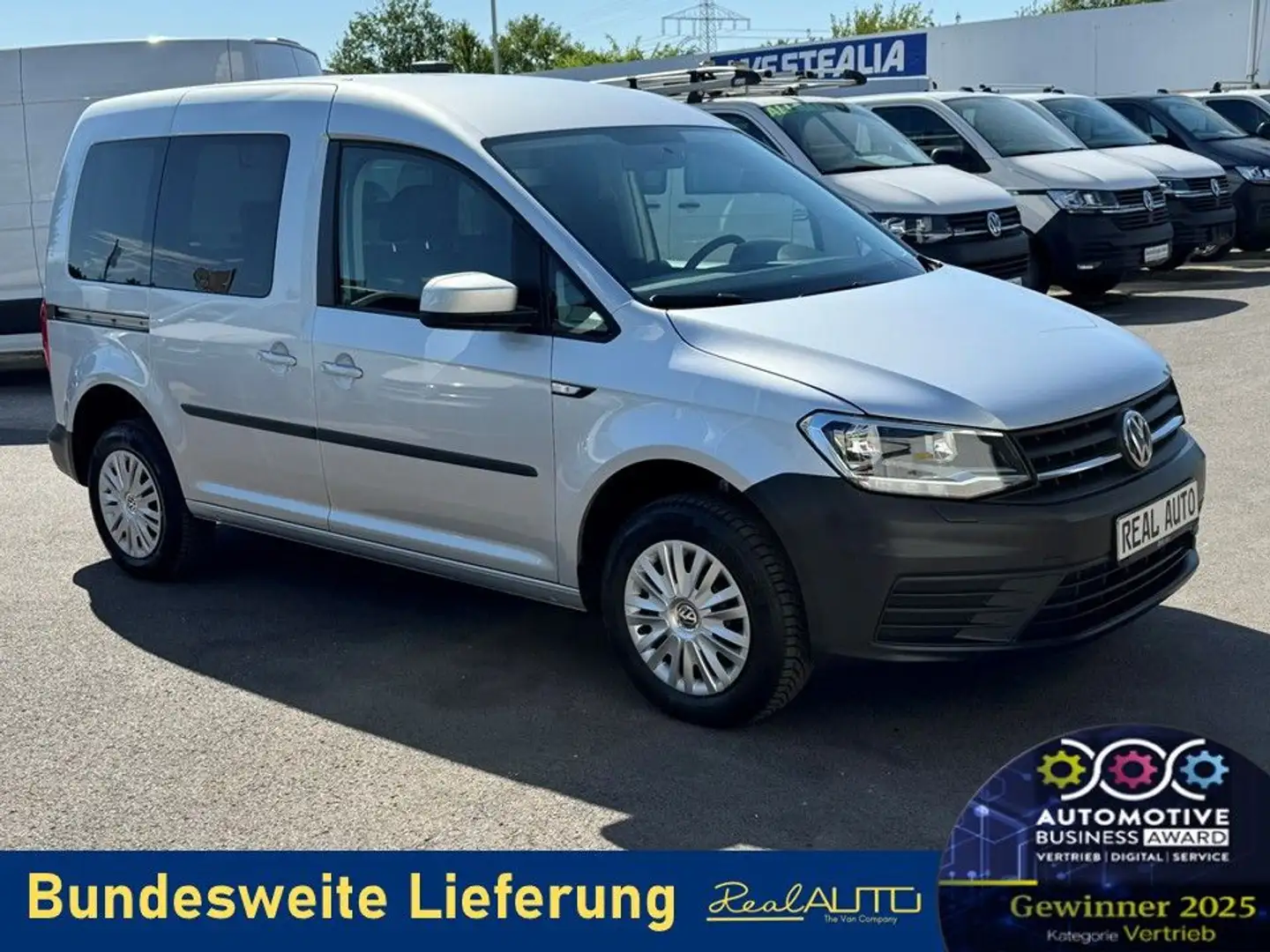 Volkswagen Caddy Kasten TDI 4Motion AHK*Tempom*NAVI*Climatr Silber - 1