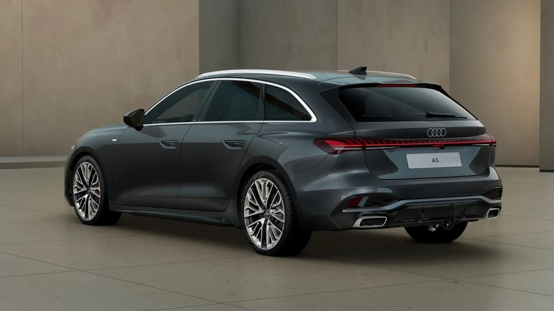 Audi A5 Avant TFSI S tronic S line Grau - 2