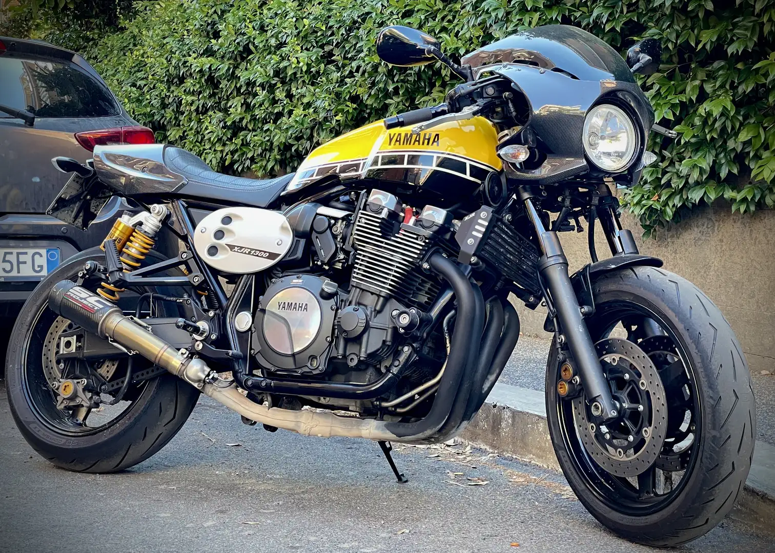 Yamaha XJR 1300 60th Anniversary Racer Žlutá - 1