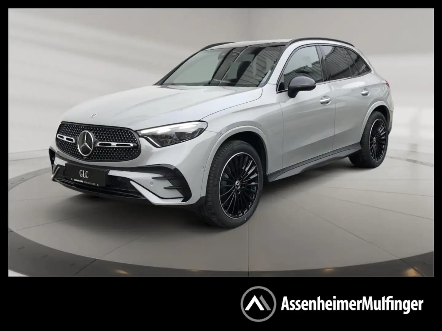 Mercedes-Benz GLC 450 d 4MATIC AMG+MBUX+Burm+Night+Carbon+AHK Grau - 1