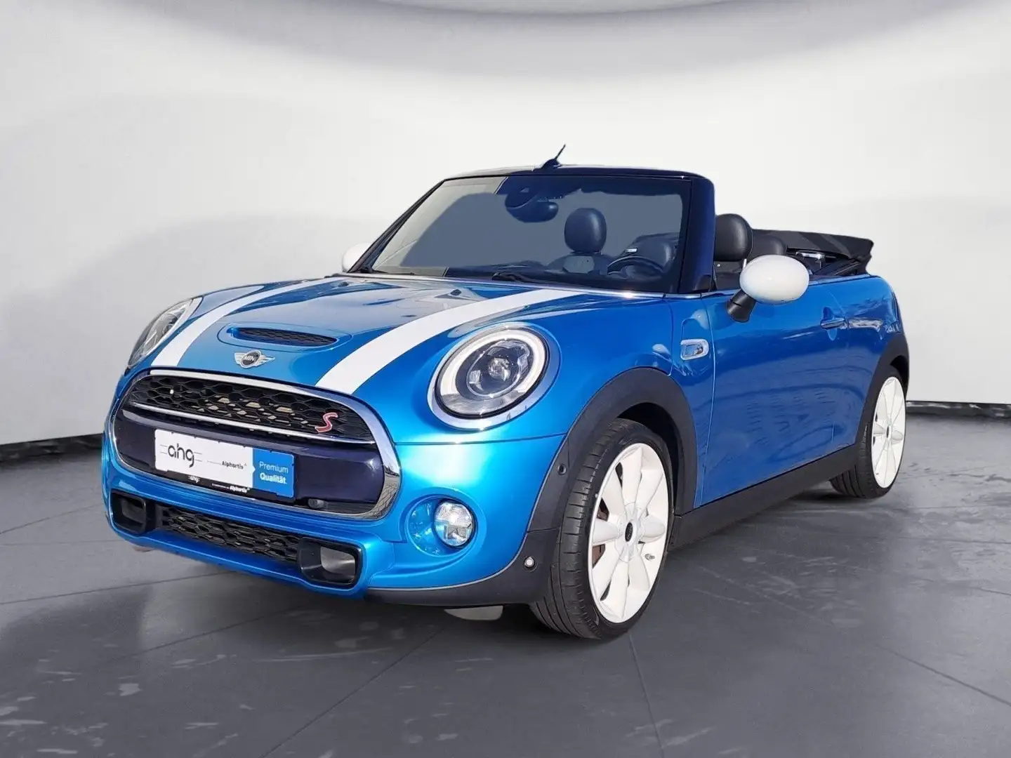 MINI Cooper S Cabrio Navi Prof. Klimaaut. Sportsitze Bleu - 2