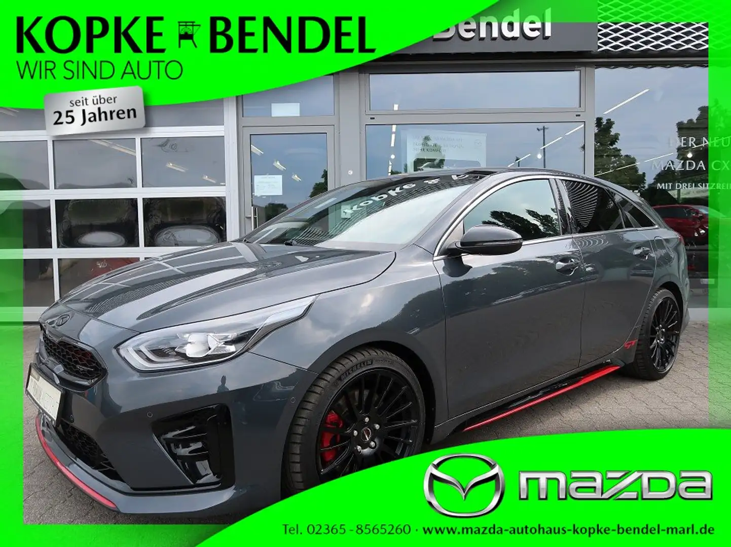 Kia ProCeed / pro_cee'd 1. Hand*Scheckheft*Vollausstattung*TOP* GT*1. Hand Grau - 1