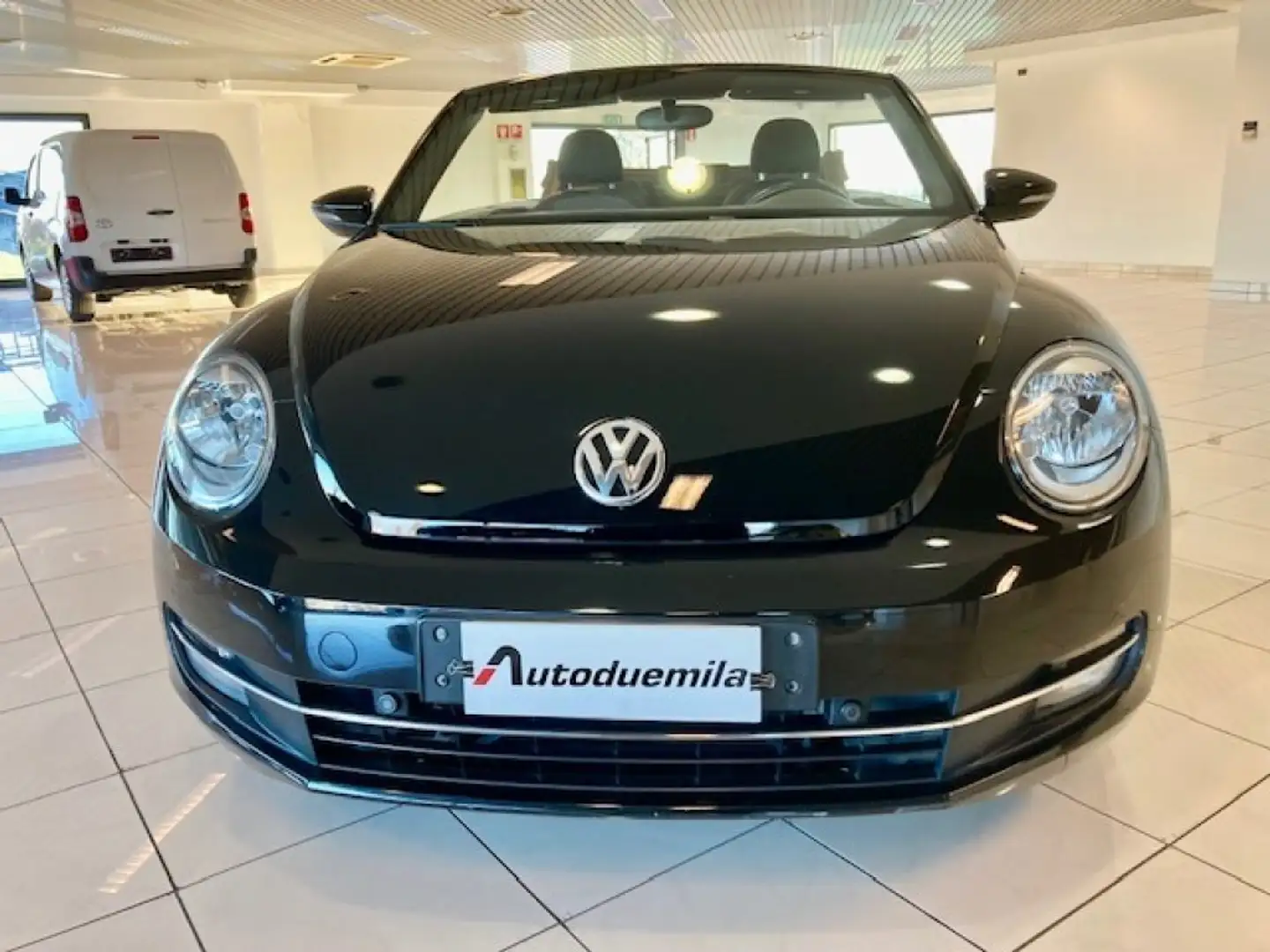 Volkswagen Maggiolino Cabrio 1.2 TSI Design UNICO Prop PREZZO REALE !! Fekete - 2