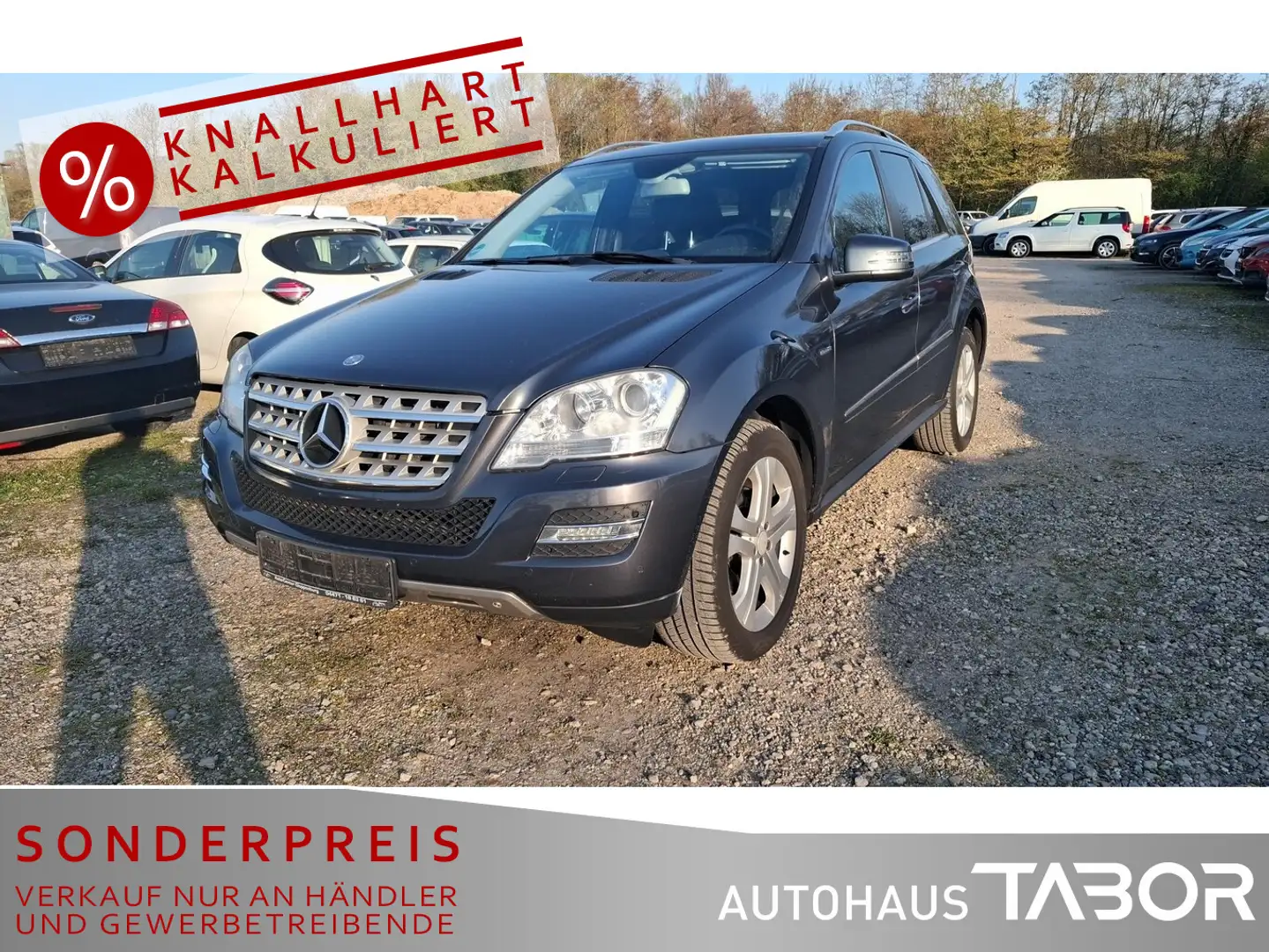 Mercedes-Benz ML 300 ML 300 CDI 4M Leder Airmatic SD AHK Nav SportP Grau - 1
