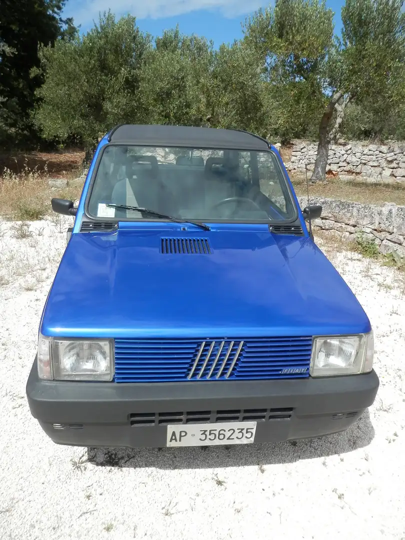Fiat Panda Panda 750 S Giannini Bleu - 2