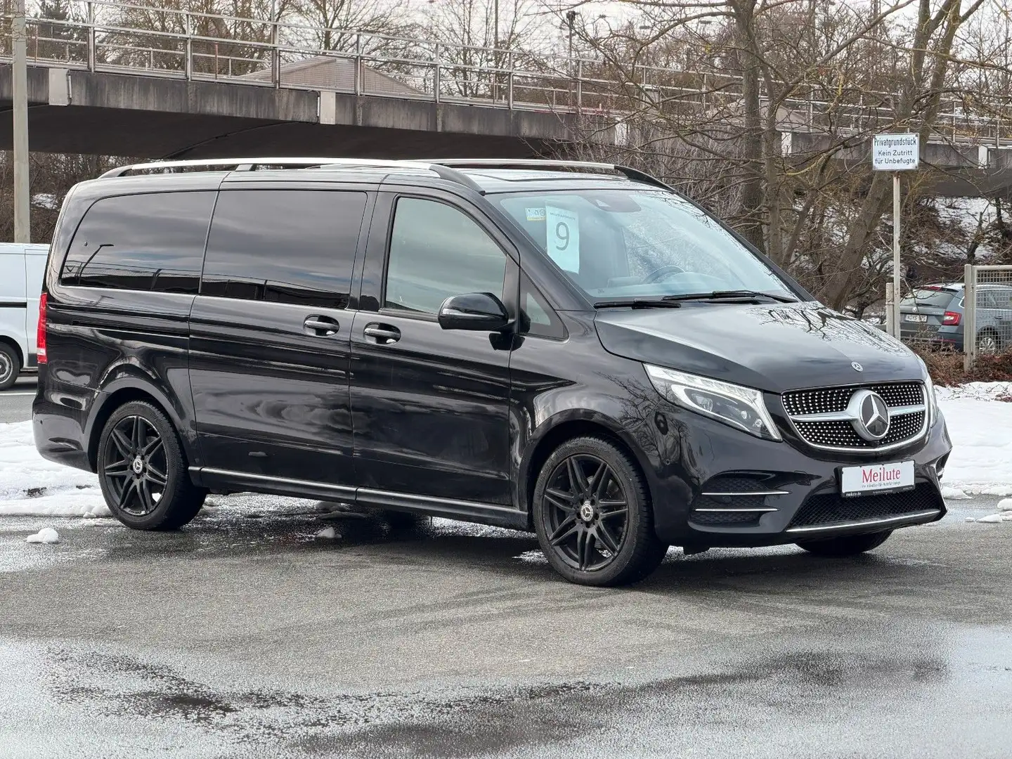 Mercedes-Benz V 300 lang*EDITION*4Matic*LED*AMG*AHK*elekt. Tür Schwarz - 2