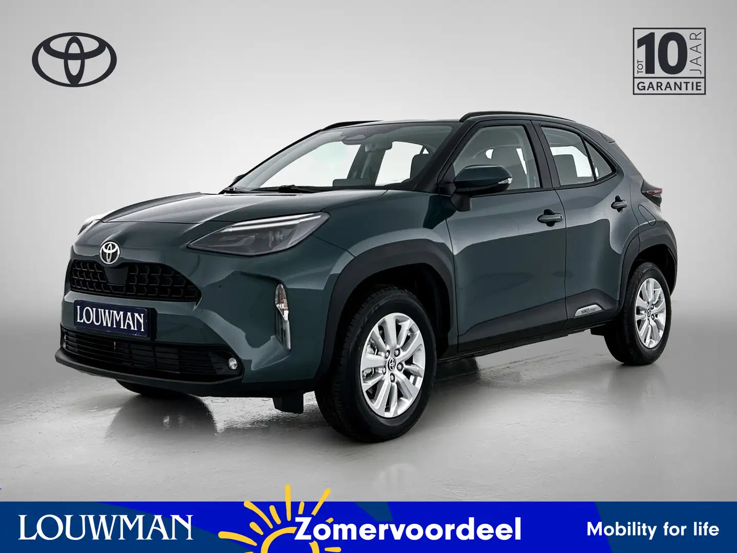 Toyota Yaris Cross 1.5 Hybrid 115 Active - Louwman Zin in Zomervoorde Vert - 1