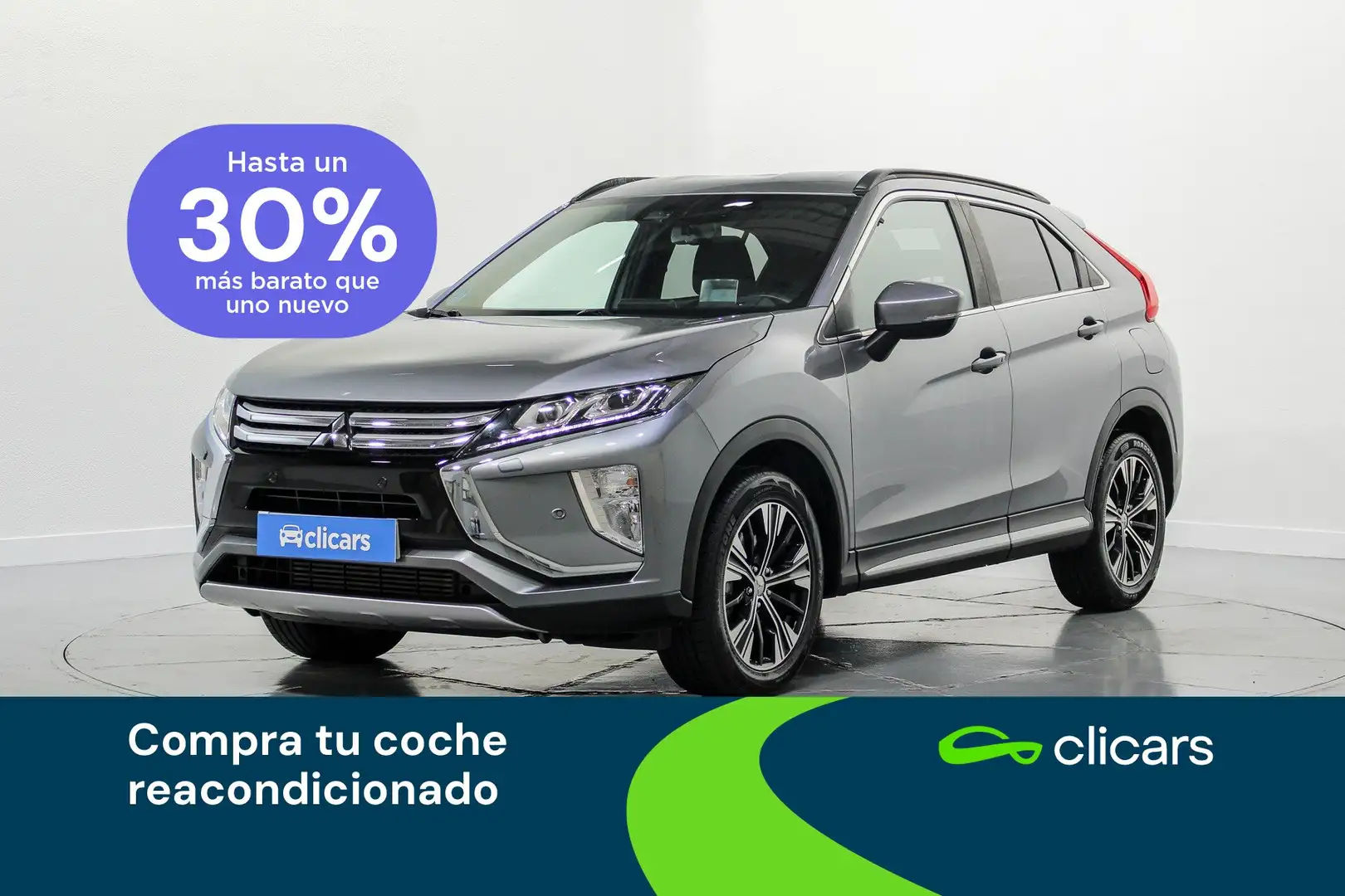 Mitsubishi Eclipse Cross 150 T Motion 2WD 8CVT Gris - 1