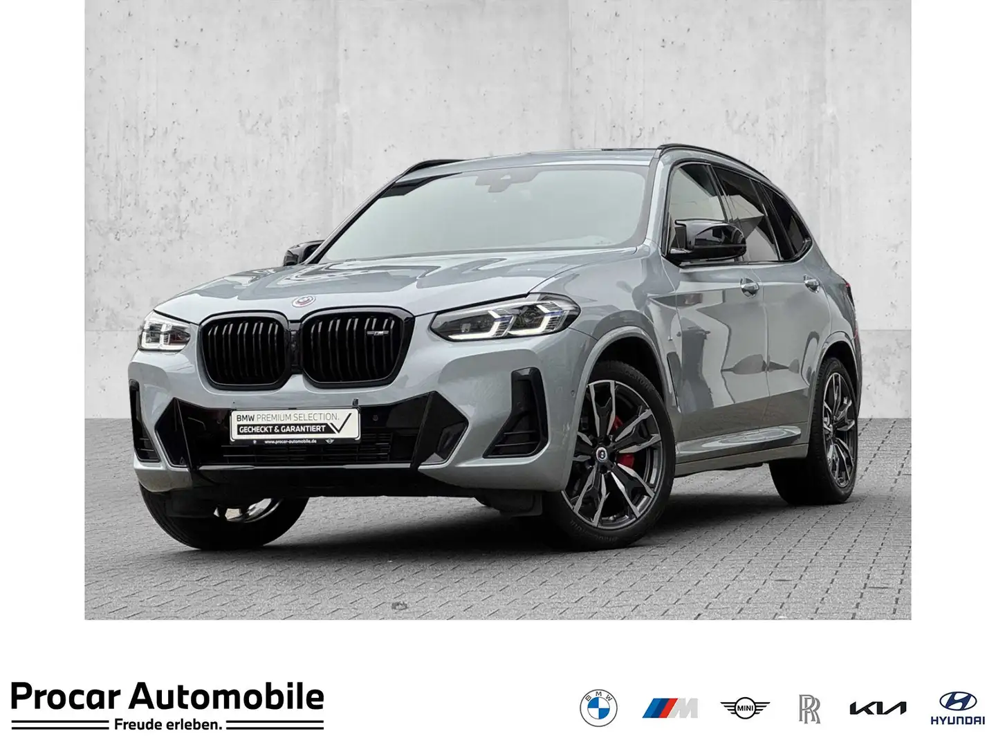 BMW X3 M 40i Laser Pano HuD Standh. PA+ DA H/K 20"LM Grau - 1