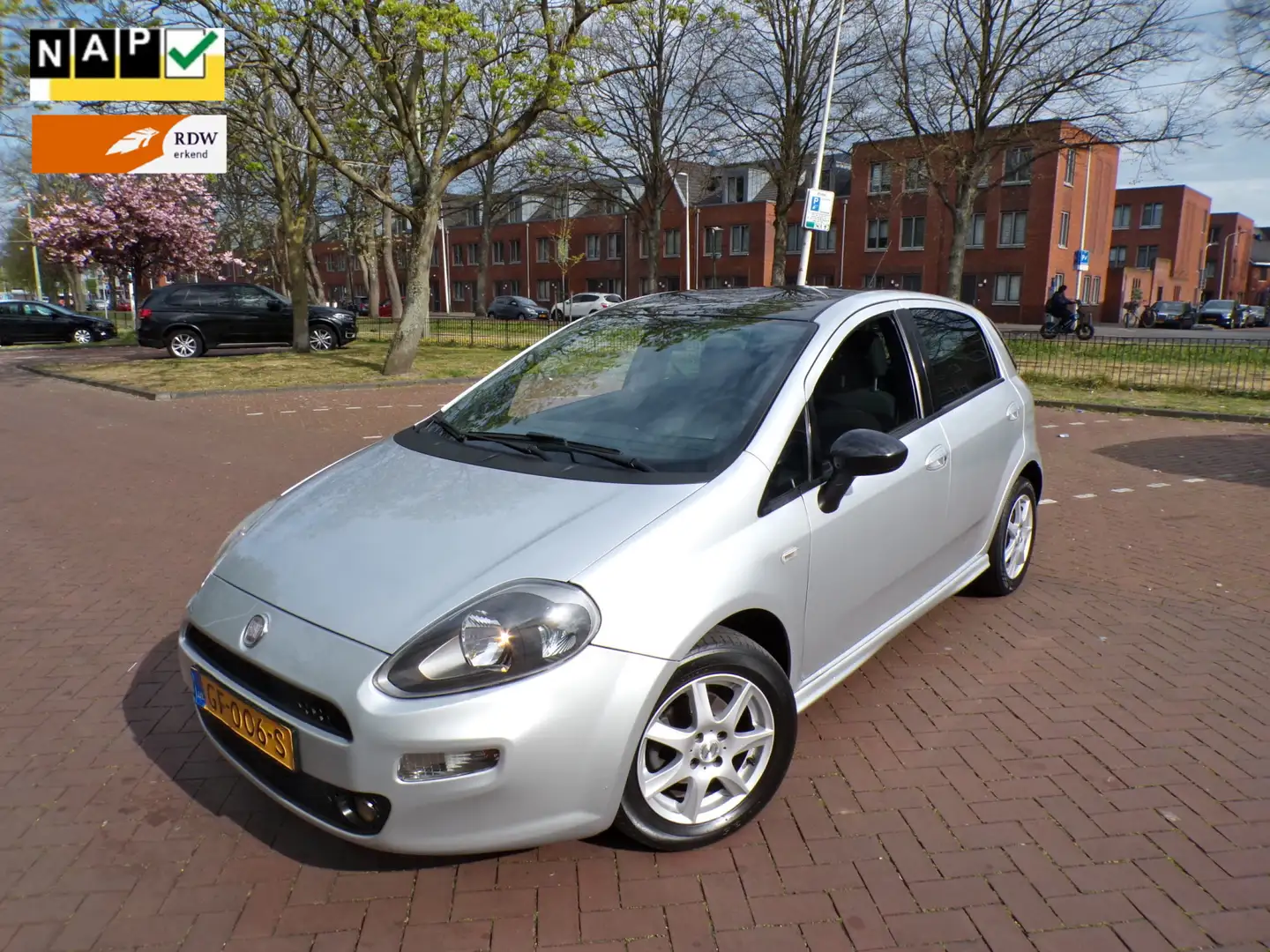Fiat Punto Evo 0.9 TwinAir Racing NL AUTO MET ORGINELE KM STAND N Gris - 1