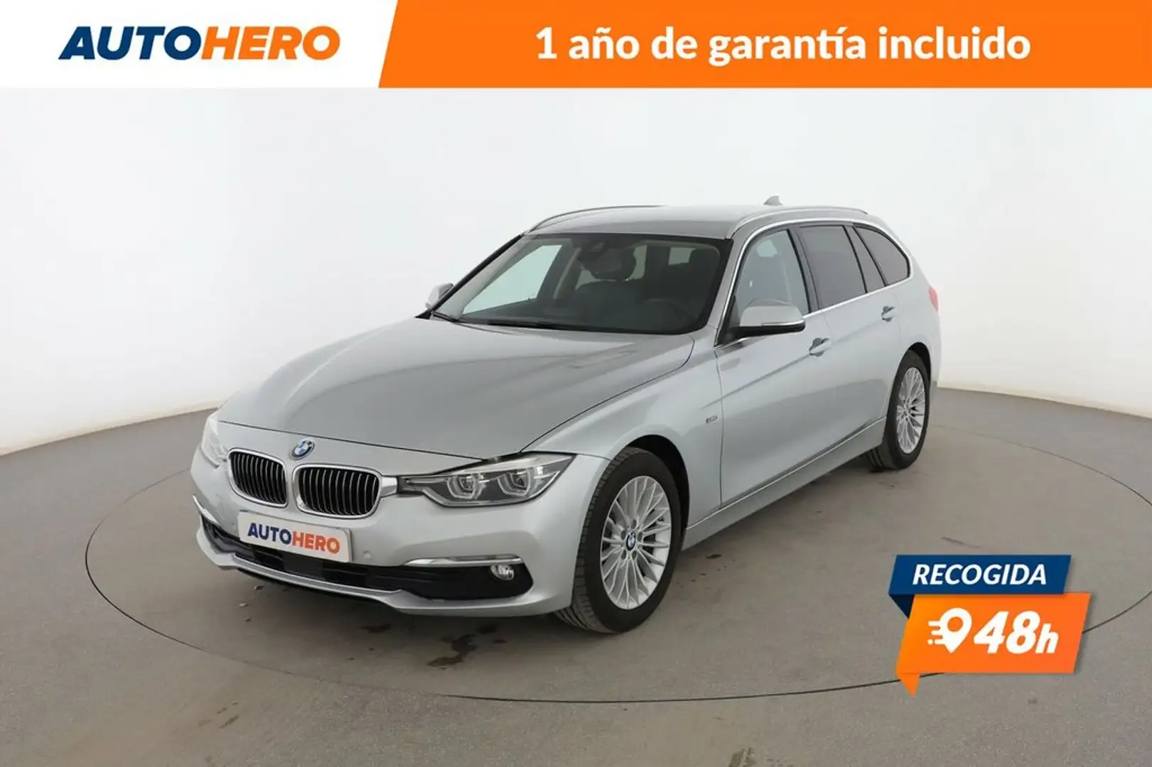 BMW 320 320d Luxury Line Gris - 1