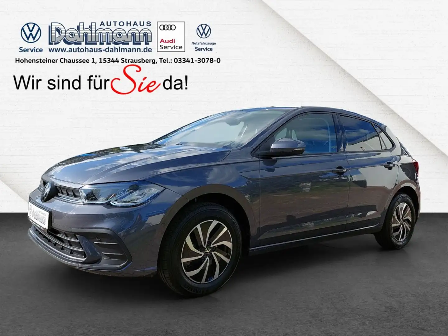 Volkswagen Polo LIFE 1.0 TSI DSG IQDRIVE CLIMATRONIC CARPLAY Grau - 1
