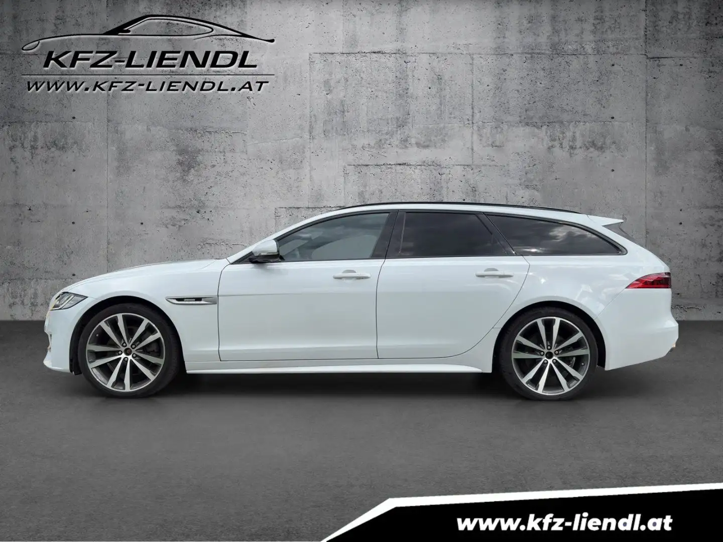 Jaguar XF 20 D Sportbrake Portfolio AWD Weiß - 2