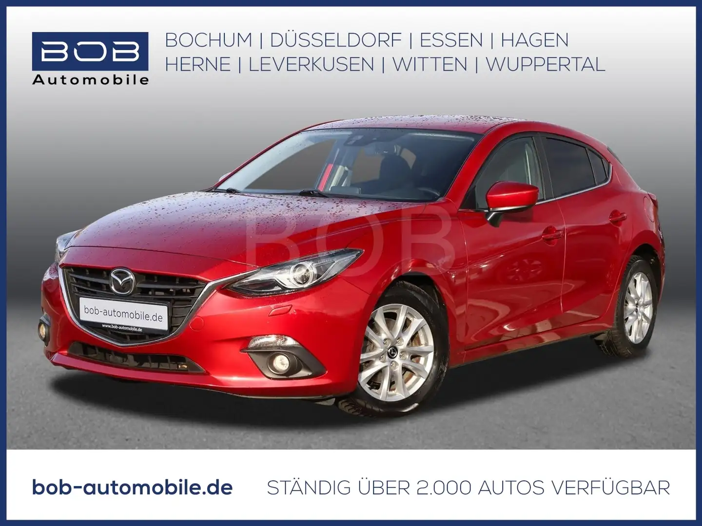 Mazda 3 2.0 SKYACTIV-G 120 Xenon SHZ PDC LM-Felgen Rot - 1