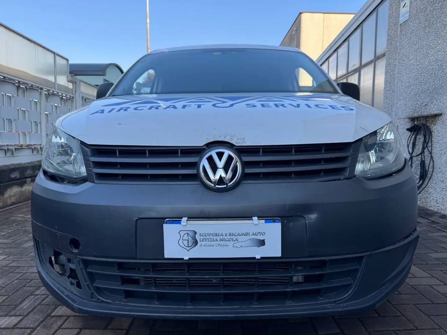 Volkswagen CADDY 1.6 TDI*87600KM*PER*COMMERCIANTI Blanc - 1
