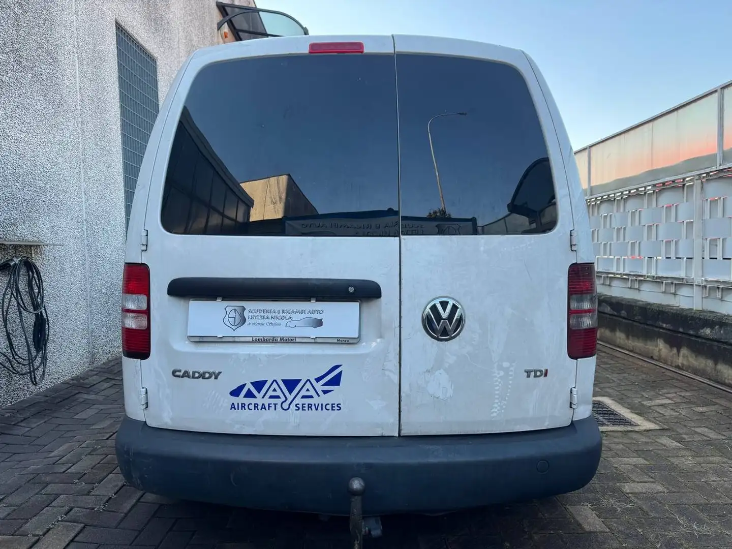 Volkswagen CADDY 1.6 TDI*87600KM*PER*COMMERCIANTI Blanc - 2
