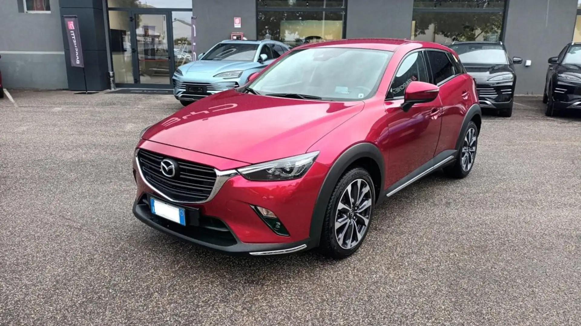 Mazda CX-3 1.8L Skyactiv-D Exceed NEOPATENTATO Rosso - 2