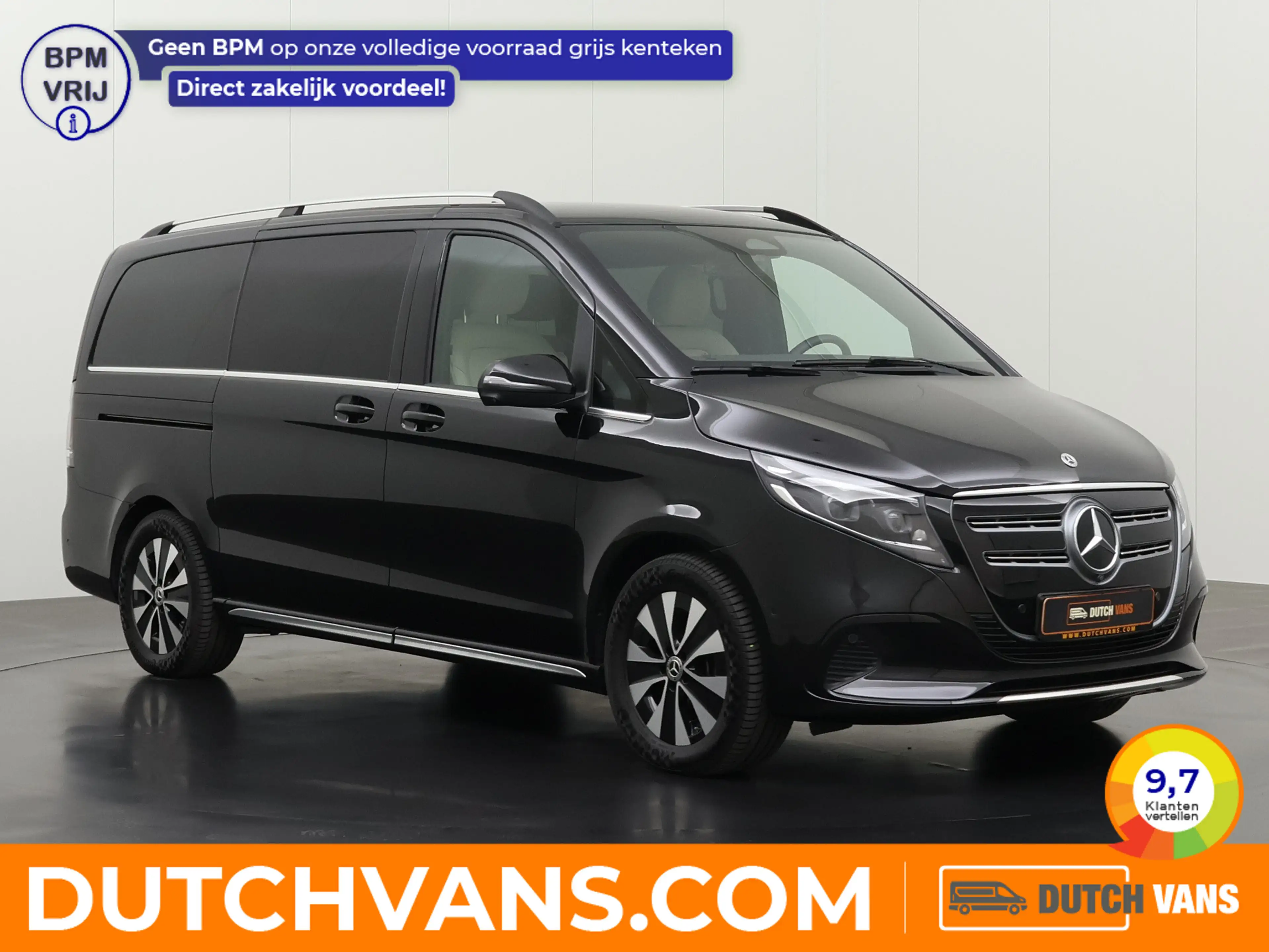 Mercedes-Benz EQV 300 Lang Avantgarde Exclusieve 7-Peroons | Pano | Elek