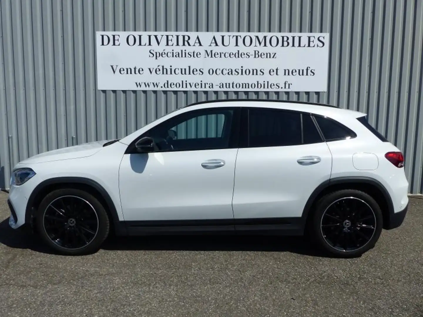 Mercedes-Benz GLA 200 200 d 150ch AMG Line 8G-DCT (TVA) Blanc - 2