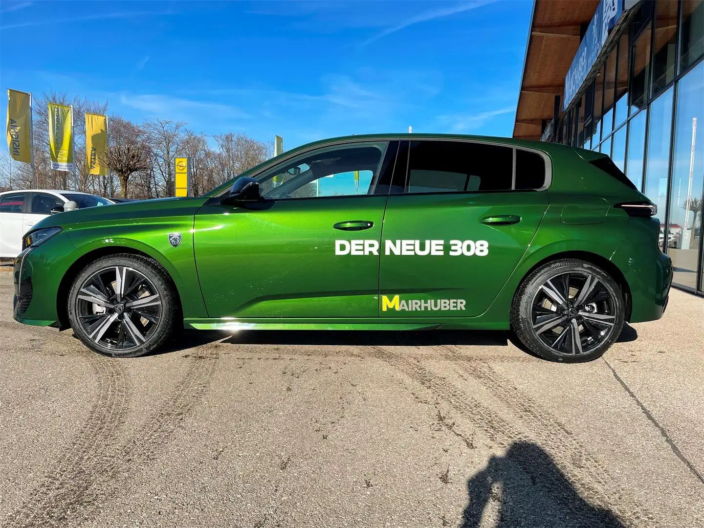 Peugeot 308 Hybrid 180 e-EAT8 GT Pack Groen - 2