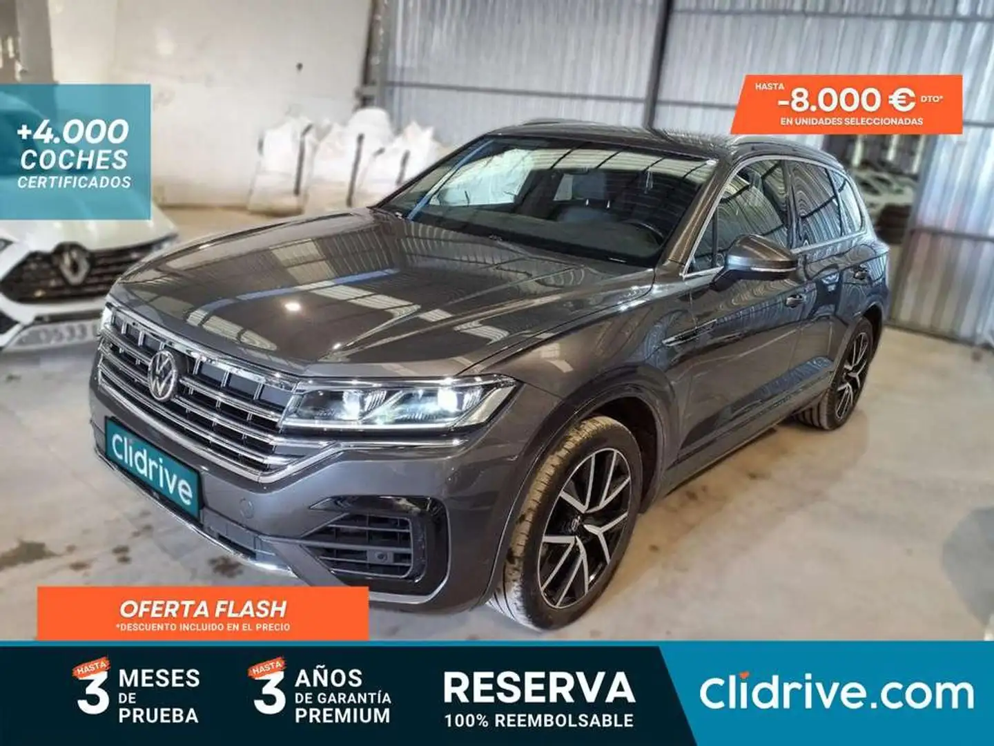 Volkswagen Touareg Prem Eleg 3.0 V6 TDI 210kW Tip 4M Gris - 1