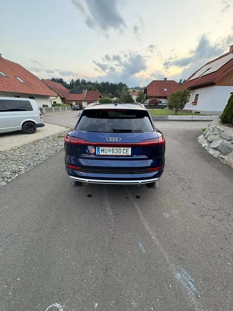 Audi e-tron e-tron 50 quattro 71kWh  S-line S-line Blau - 2