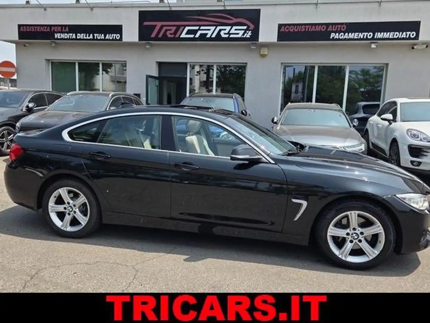 BMW 420 420d Gran Coupe xdrive 190cv auto PERMUTE TETTO Nero - 1