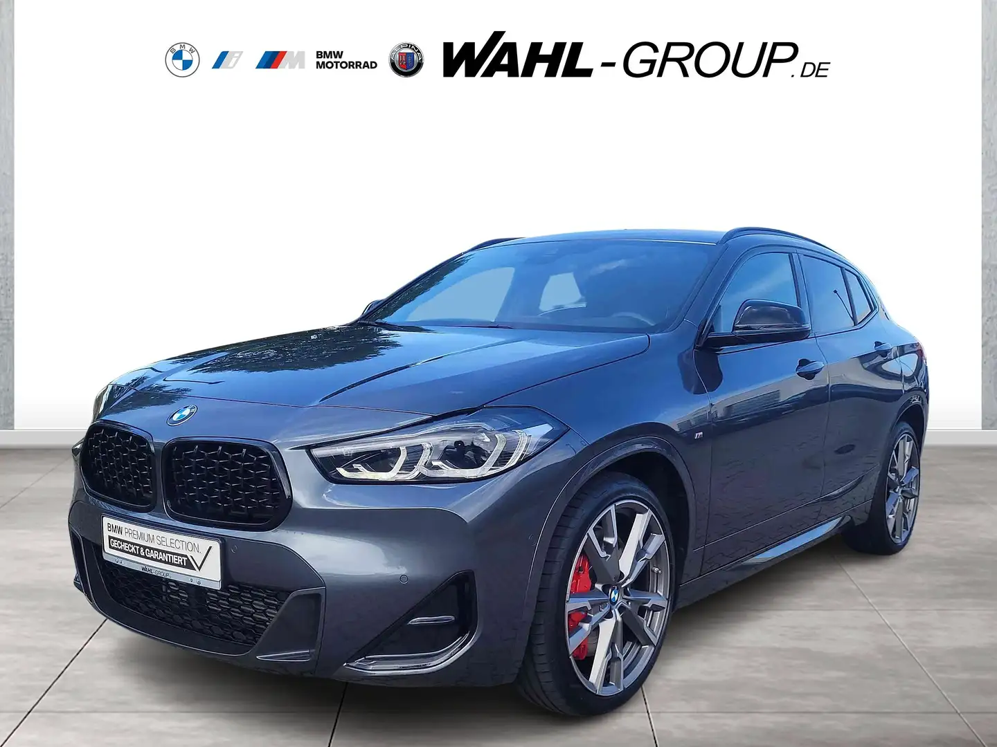 BMW X2 M 35i HUD HaKa adLED DrAss NaviPlus Šedá - 1