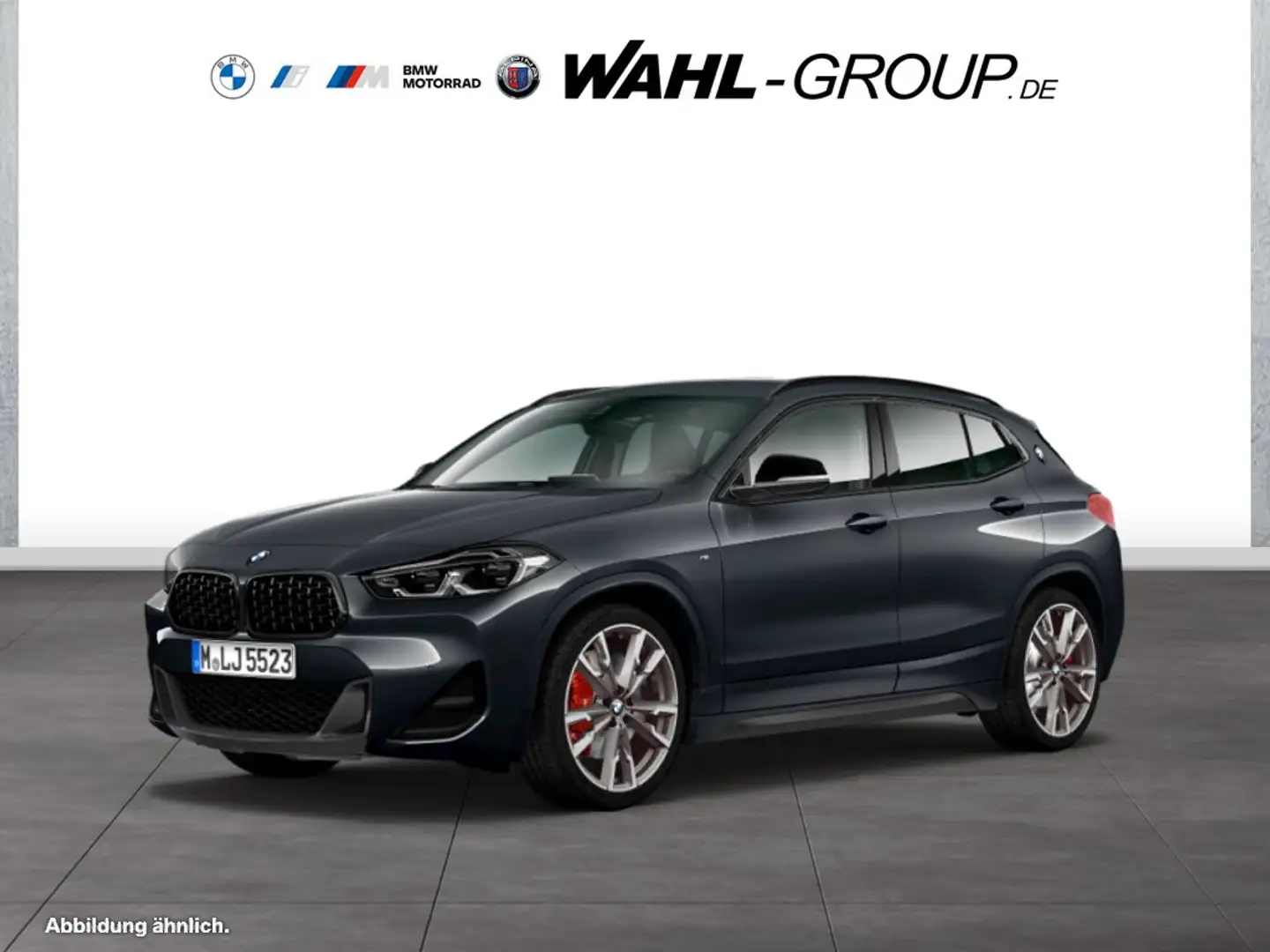 BMW X2 M 35i HUD HaKa adLED DrAss NaviPlus Сірий - 1